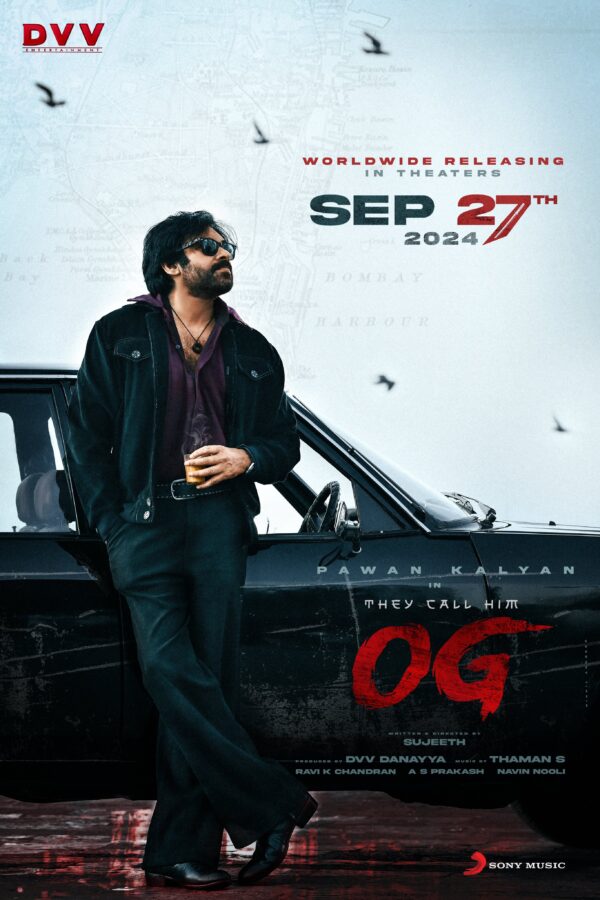 Pawan Kalyan’s “OG”: Stylish New Poster Unveils September Release Date